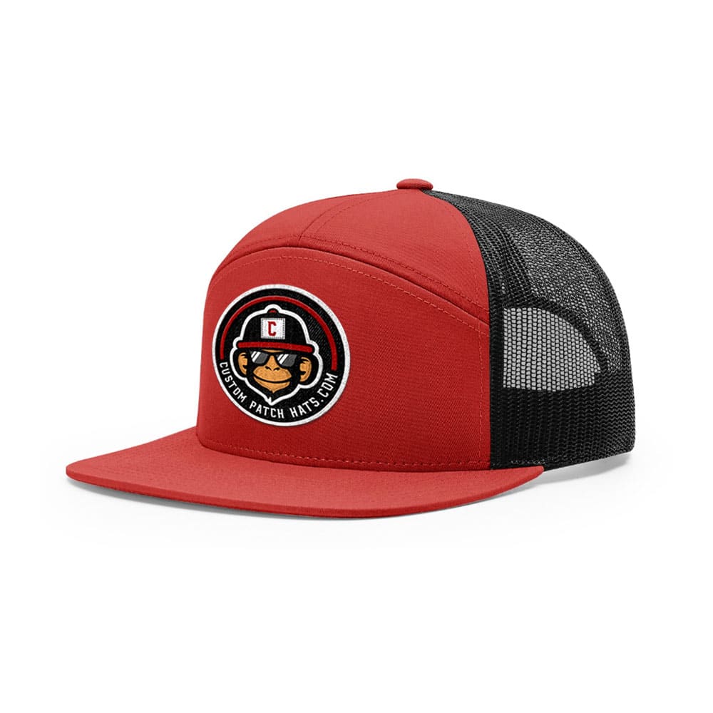 Custom 7 Panel Patch Hat