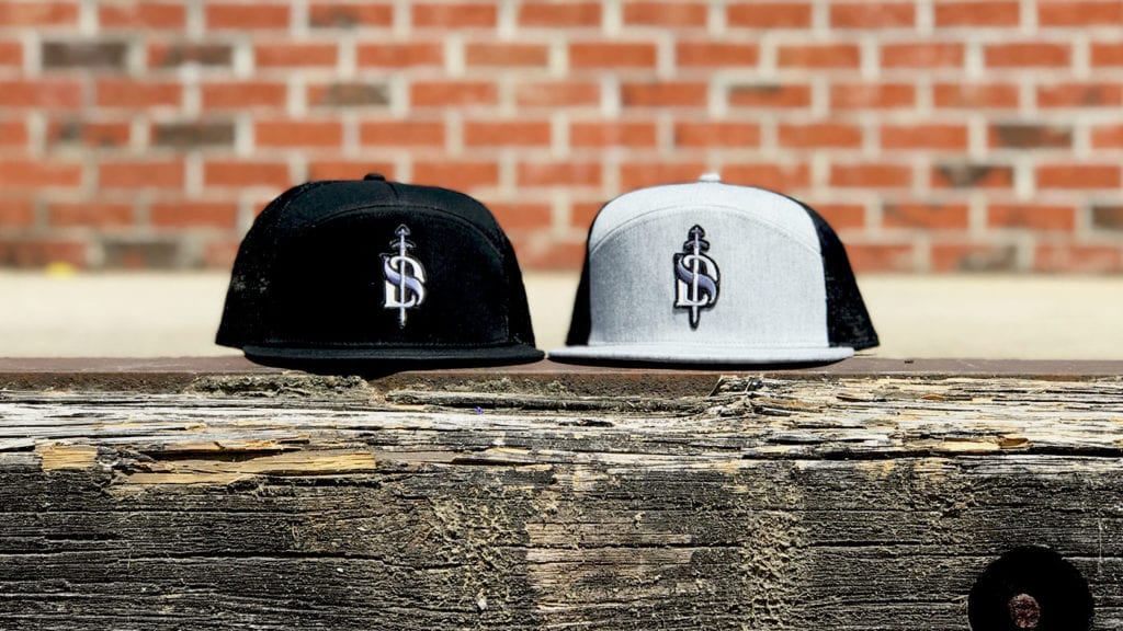 heat pressed patches on hats