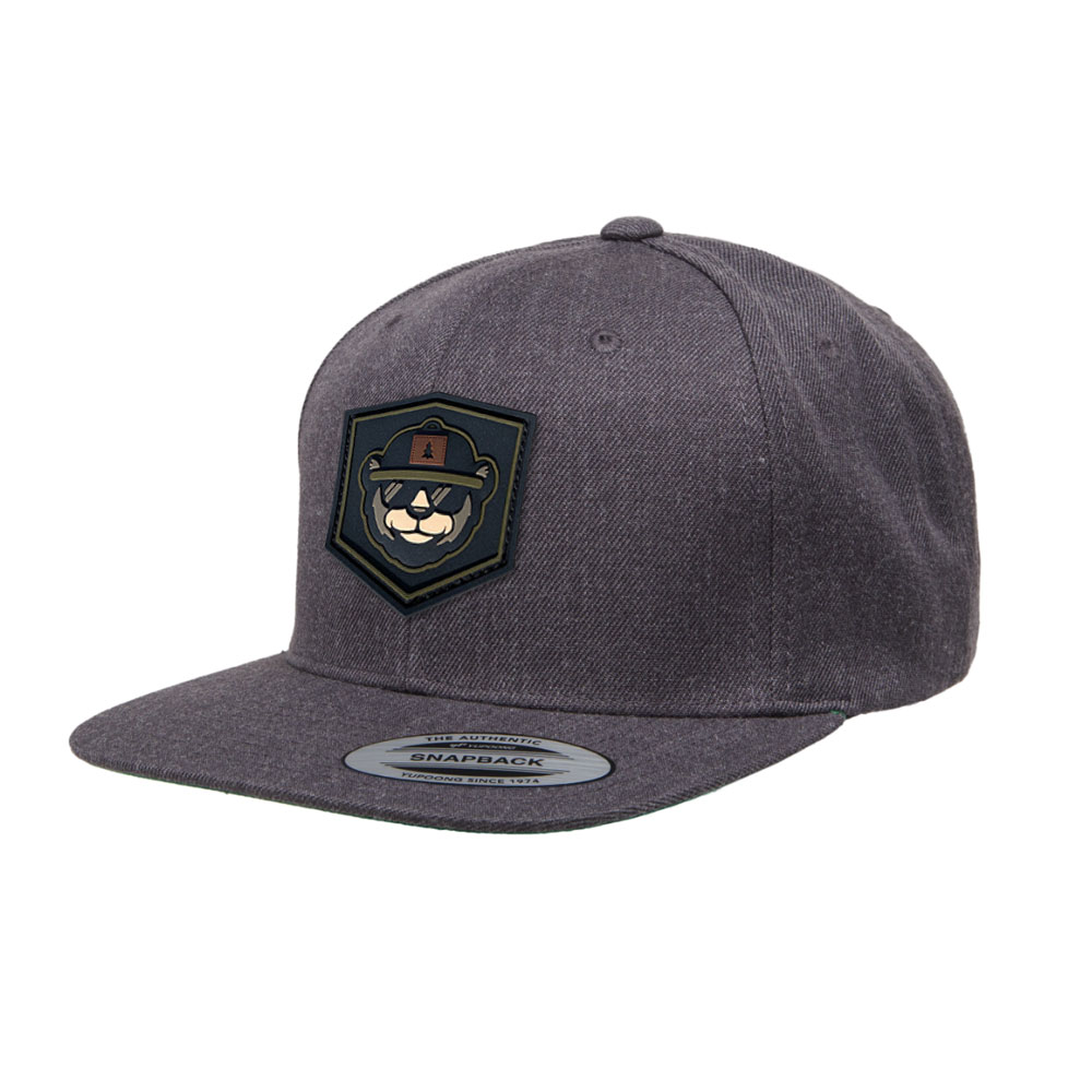 Custom Snapback With PVC Patch Custom Snapback With PVC Patch