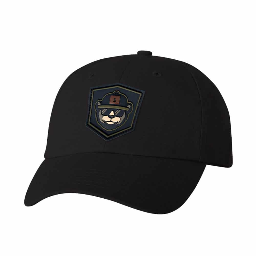 Dad Hat Custom With PVC Patch Dad Hat Custom With PVC Patch