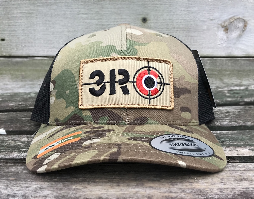 Multi Cam Embroidered Patch Hat for Business