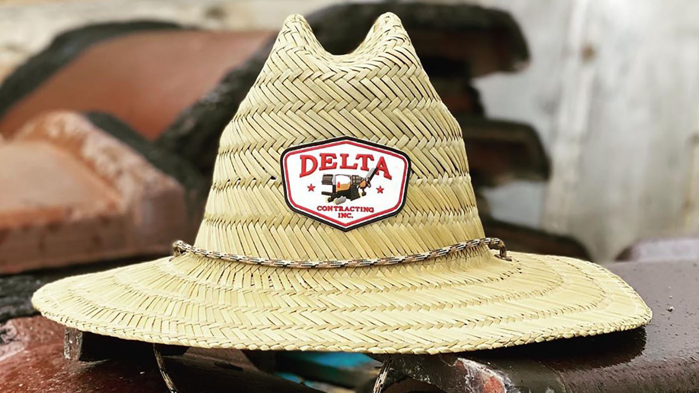 Custom Straw Patch Hat