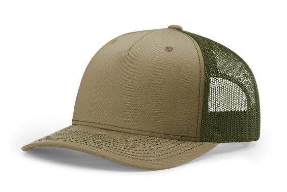 Richardson 112FP PaleKhaki Loden Angle