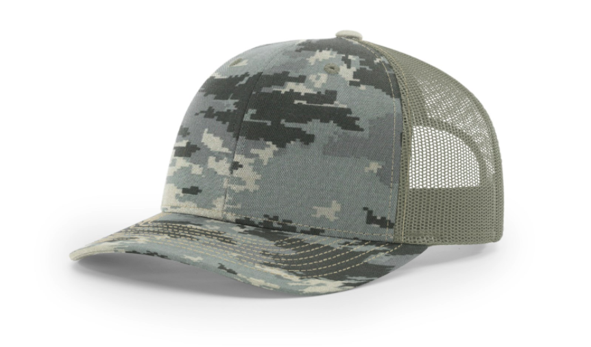 Richardson 112P DIGITAL CAMO LIGHT GREEN