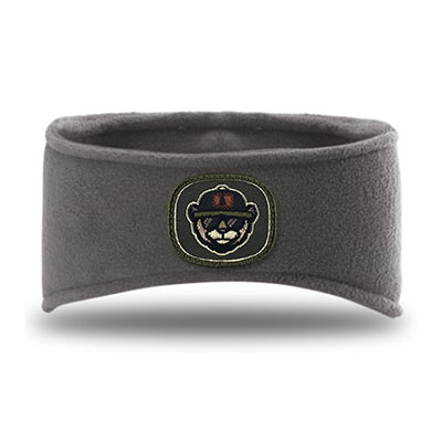 Richardson R22 Fleece Headband Charcoal Patch Richardson R22 Fleece Headband Charcoal Patch