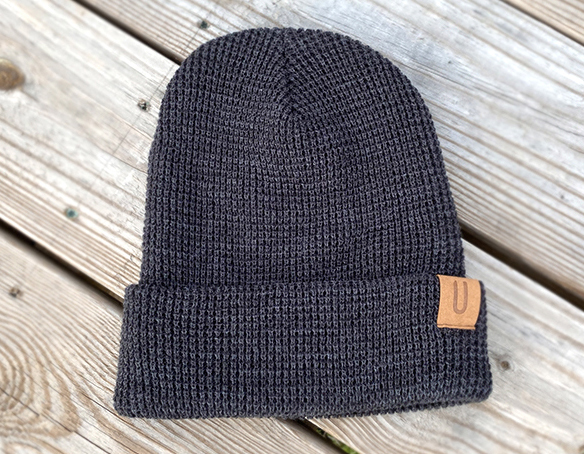 Custom Beanie Suede Labels2