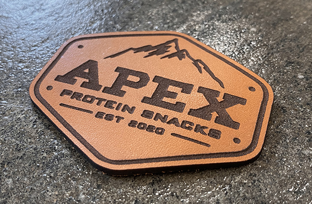 Laser Leather Patch