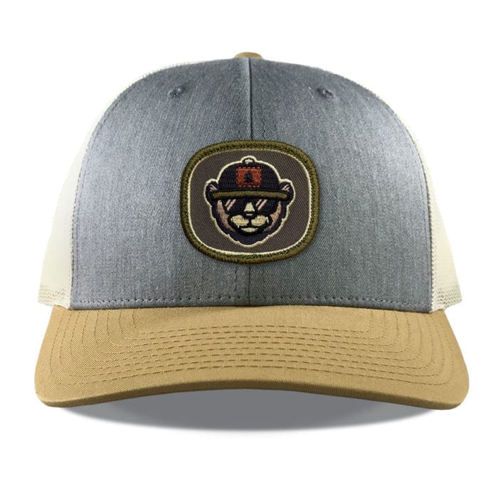 Richardson 115 Bear Embroidered Patch Hats