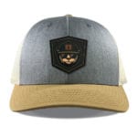 Heather Grey/Birch/Gold Richardson 115 Low Profile Trucker