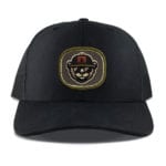 Black Richardson 112 Mid Profile Trucker