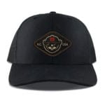 Black Richardson 112 Mid Profile Trucker