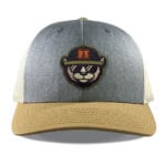 Heather Grey/Birch/Gold Richardson 115 Low Profile Trucker