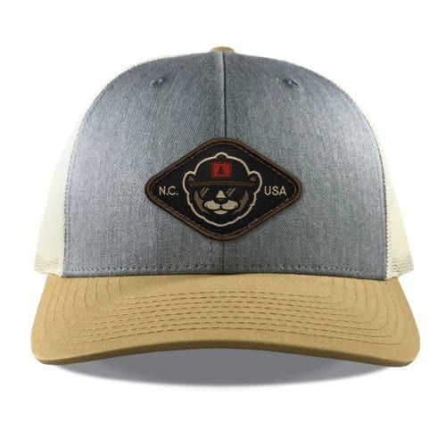 SeaBear Leather Patch Hat