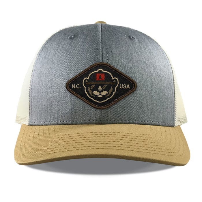 Richardson 115 Woven Bear Patch Hats