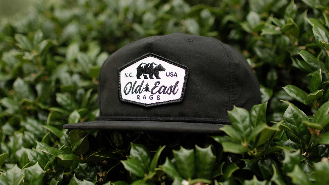 Old East Richardson 256 Rope Hat with Embroidered Patch