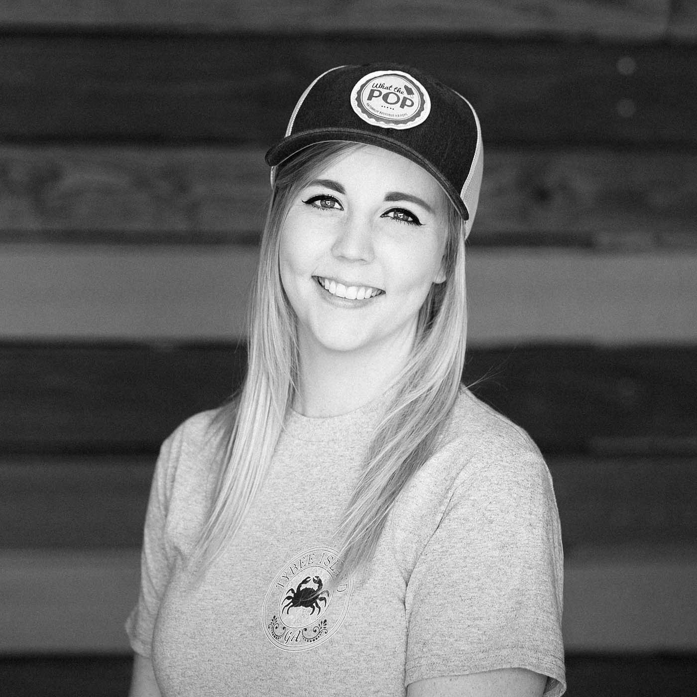 Emily Custom Patch Hats Headshot Hat