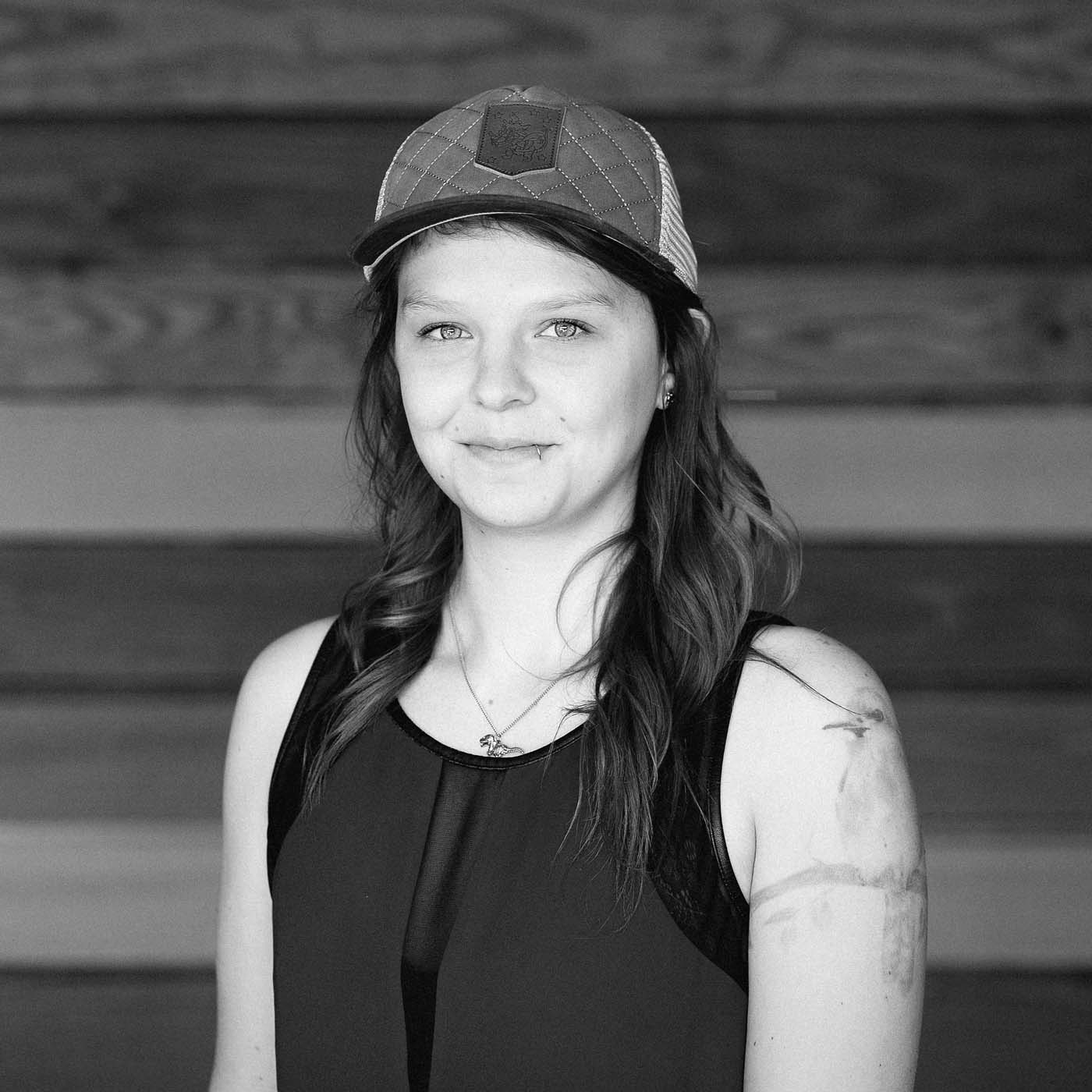 Rachel Custom Patch Hats Headshot Hat