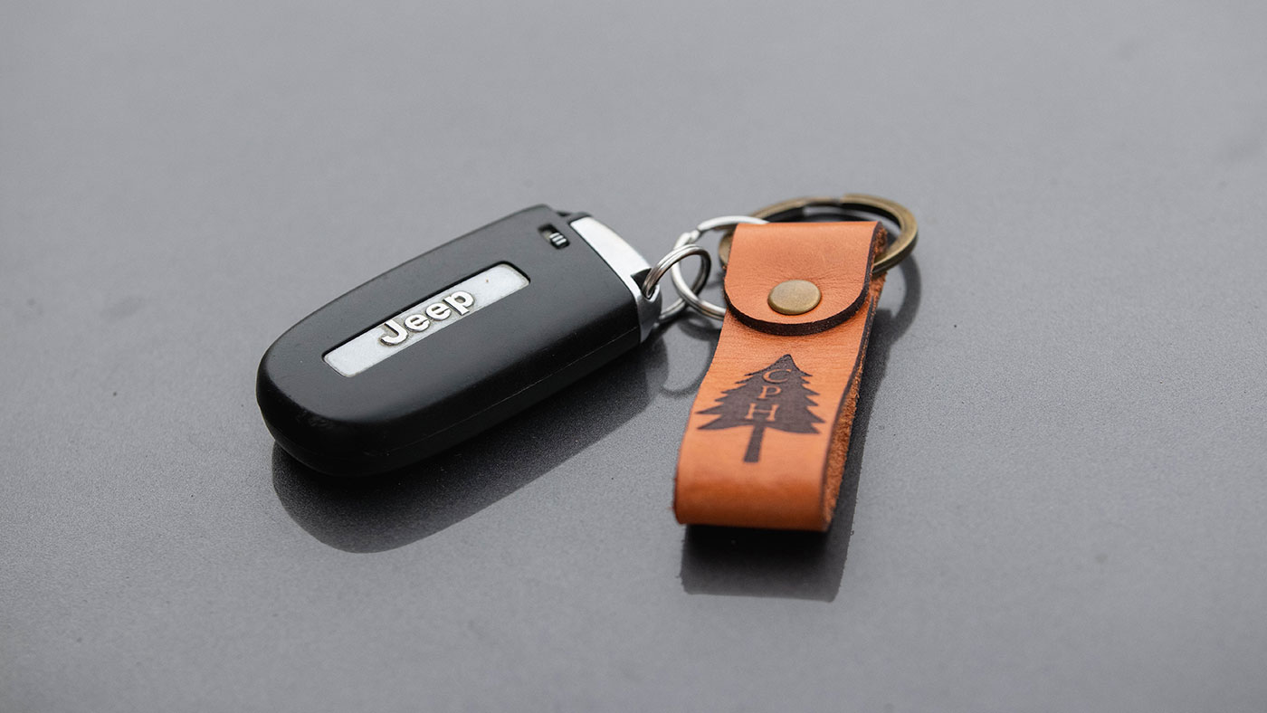 Custom Leather Key Chain