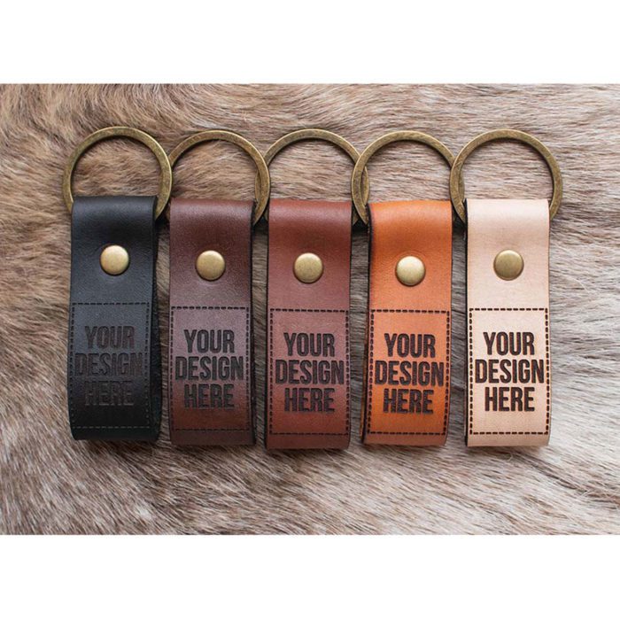 Custom Leather Keychains