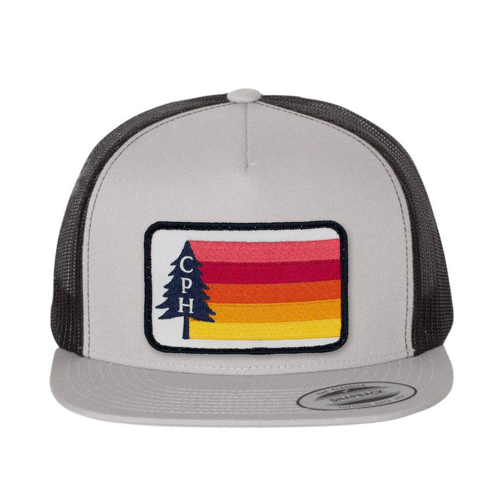 Custom Yupoong Flatbill Huge Patch Hat