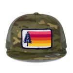 Multicam Tropic/Green Yupoong 6006 Flat Bill Trucker