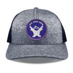 Heather Navy Richardson 115 Low Profile Trucker