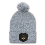 Heather Grey Sportsman SP15 Pom Beanie