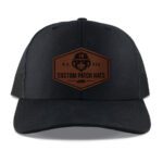 Black Richardson 112 Mid Profile Trucker