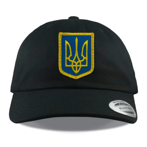 Ukraine Relief Hats Black Yupoong Dad Hat