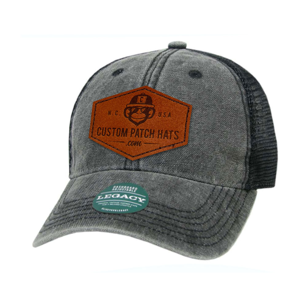 Custom Legacy DTA Patch Hat Leather2