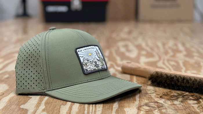custom zapped headwear hat