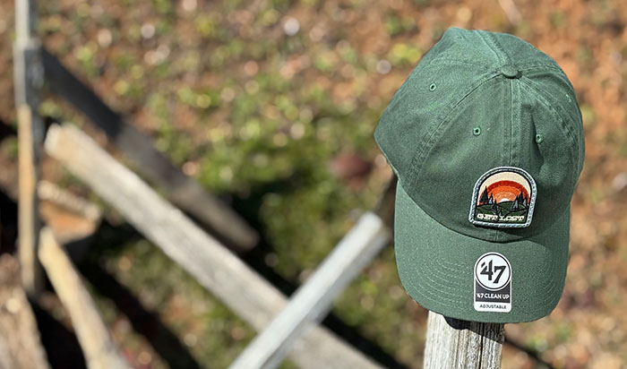 Old East Richardson 256 Rope Hat with Embroidered Patch