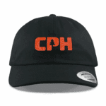 Black Yupoong 6245 Dad Hat
