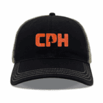 Black and Khaki Richardson 111 Unstructured Trucker