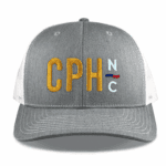 Heather Grey/White Richardson 112 Mid Profile Trucker
