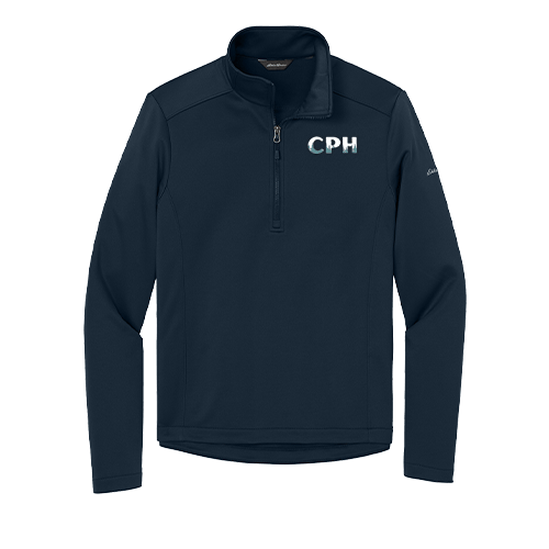 EB2360 Eddie Bauer Mid Layer Fleece Customized Apparel With Silicone Applique Patch