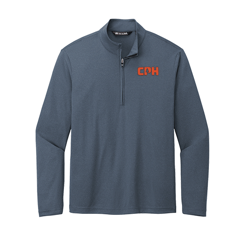TM1MY397 Travis Matthew Bulk Company Merch Performance 1 4 Zip With Cpu Applique Logo
