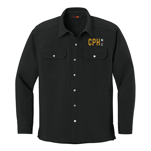 Custom Embroidered Soft Shell Shirt Jacket