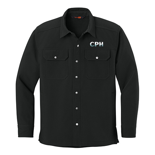 Custom Logo Soft Shell Shirt Jacket