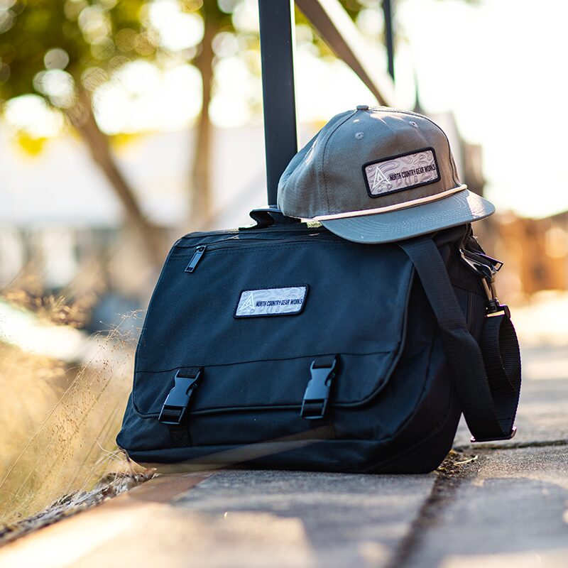 Custom Patch Bags Matching Laptop Messenger And Rope Hat Custom Patch Bags Matching Laptop Messenger And Rope Hat