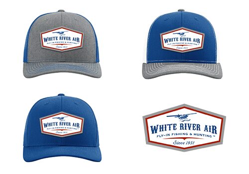 Custom Hat Mockups White River Air