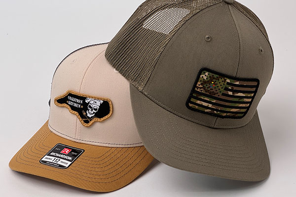 Custom Richardson R112 Trucker Hats With Fabric Patch Custom Richardson R112 Trucker Hats With Fabric Patch