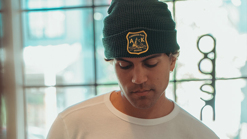 richardson custom waffle beanie