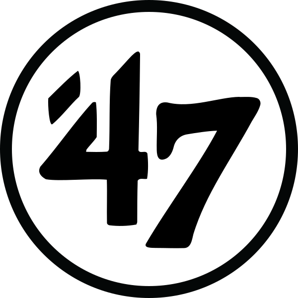 47 Brand Logo Dark