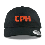 Black Yupoong 6245 Dad Hat