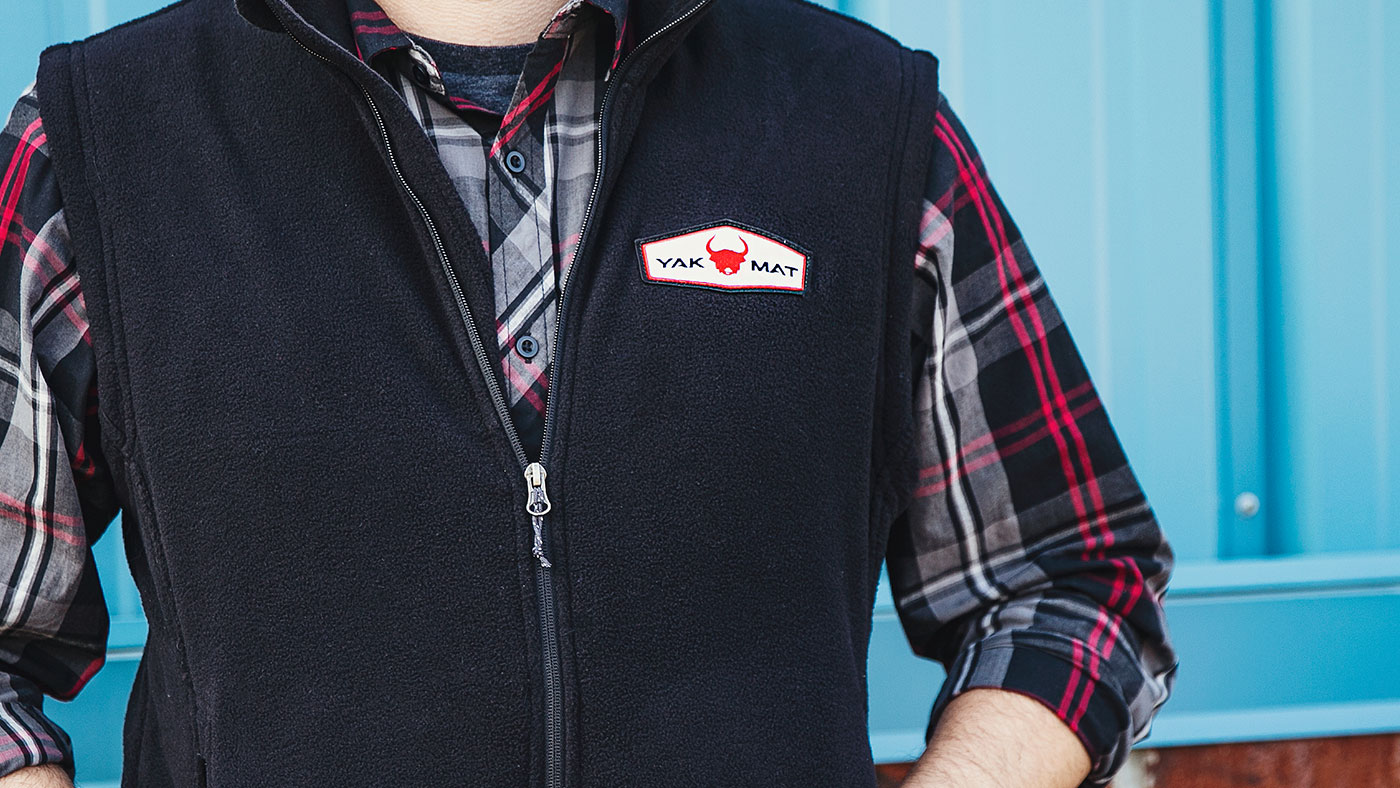 Custom Fleece Vests With Embroidery Patch Hat