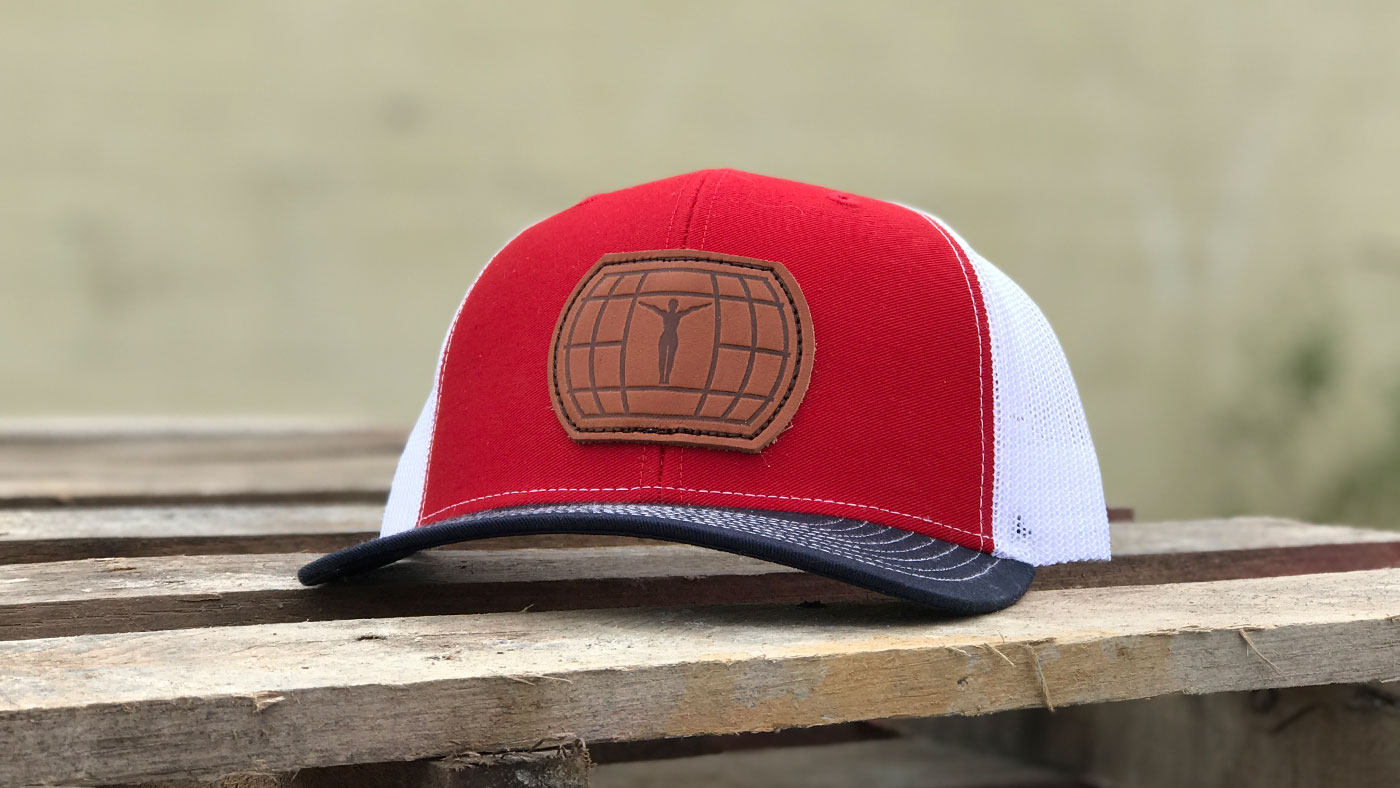 Richardson 112 - Custom Leather Patch Tucker Hat