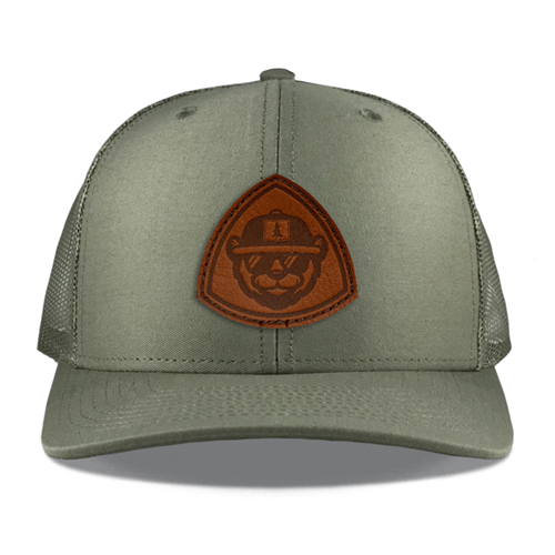 Custom Richardson 112 Leather Patch Hat