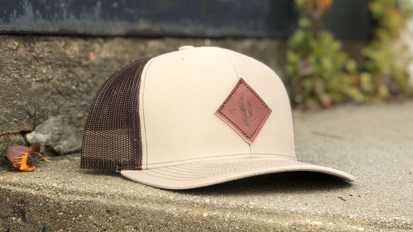 Richardson 112 - Custom Leather Patch Hats