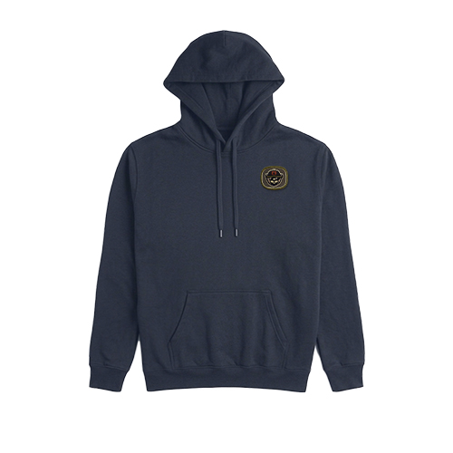 Custom USA Made Hoodie With Embroidered Patch